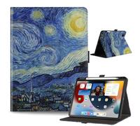 Anpredo Case for iPad Pro 11 Inch with Pencil Holder,Premium PU Leather, Soft TPU Back Covers for Apple iPad Pro 11 2022/2021/2020, Starry Night