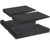 Anpro 2 PCS Studio Monitor Acoustic Isolation Pads, Stabilizer Speaker base, 12x 7x 1.5/30 cm x 17 cm x 3.5 cm