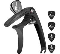 Anpro Guitar Capo with 6 Guitar Picks for Acoustic and Electric Guitar,Ukulele,Mandolin and Banjo