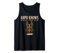 Anpu Anu gyptian God Jackal God Mythology Gift Tank Top
