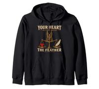 Anpu Anu gyptian God Jackal God Mythology Gift Zip Hoodie