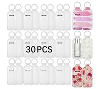 Anpuimult Sublimation Chapstick Holder Keychain (30 PCS)