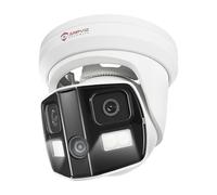 Anpviz 4K Dual Lens PoE IP Security Camera Outdoor 180 Degree Panoramic Wide Angle, 8MP PoE Camera with Smart Dual Light, Human/Vehicle Detection, Two Way Talk, Built in SD Slot, Full Metal (U Series)
