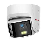 Anpviz 4K PoE Dual-Lens Security Camera, Panoramic 180°Ultra-Wide Angle, IP Dome Turret Camera with Human/Vehicle Detection, Starlight Sensor, Two Way Talk, Built-in MicroSD Card Slot