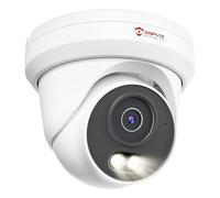 Anpviz 5MP PoE Camera, Full Metal Turret Security IP Camera Outdoor Wired, Smart Dual Light Color Night Vision, AI Human Motion Detection, Built-in Mic, NDAA, Requires NVR, NOT Work Independently