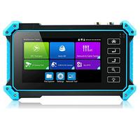 Anpviz 8MP 6 in 1 AHD CVI TVI CVBS IP Camera Tester Monitor, IPC-5200 8MP HD Display Video Monitor IPS Touch Screen IPC Tester Support POE PTZ WiFi RS485 HDMI & VGA Input DC12V Output