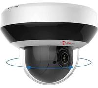 Anpviz Security 4.0MP POE IP PTZ Dome Camera, Hikvision Compatible 4X Optical, 16X Digital Zoom, H.265+ Outdoor Mini Security Camera with Audio, Alarm, SD Card Slot #PTZIP204WX4IR