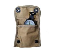 ANQIAO Reproduction WW2 US Compass Pouch Bag with Modern Compass