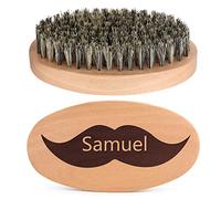 ANQIYI Beard Brush for Men, Customized Boar Bristle Beard Brush for Bearded Daddy Husband Boyfriend Brother, Personalised Gifts for Father's day, Valentine's Day, Birthday