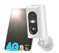 ANRAN Solar 4G LTE Security Camera Outdoor 360° PTZ Wireless Battery Energy IP66