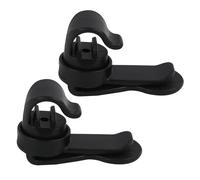 Anrbb Pack of 2 Magnetic Drinking Tube Clip, Hydration Bladder Backpack Hose Holder, Magnetic Tube Clip for Hydration System, Drinking Tube Holder Clips, Hose Clamp Backpack Clips, Hydration Tube Clip