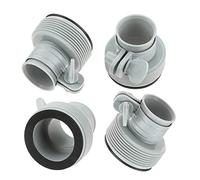 Anreixx 1.25" to 1.5" Type B Hose Adapters Compatible with Intex Pool, Hose Conversion Adapters B Kit to Upgrade Filter Pumps and Saltwater System (4 Pack)