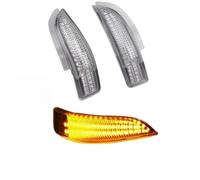 ANrnkYHsh Amber LED Side Mirror Turn Lamp Compatible with Yaris XP150 Prius C Venza Avalon Altis Vios iM Etios (2012-2019)(Emitting Color: Dynamic Crystal)