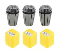 AnRui ER20 Collet Chuck 1/8" Spring Collet for CNC Engraving Machine Milling Lathe Chuck Tool, 3Pcs