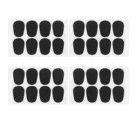 Anruyi 32Pcs 0.8mm Mouthpiece Cushions, Saxophone Mouthpiece Pads Alto Tenor Saxophone Mouthpiece Saxophone Accessory Parts Mouthpiece Patches for Saxophone Clarinet, Black