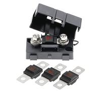 ANS Trumpet Fork Plug Fuse 32V 30A 40A 50A 60A 70A 80A 100A 125A 150A 200A Bolt Fixed Insurance Film + ANS-8 Safety Plate Base(20a)