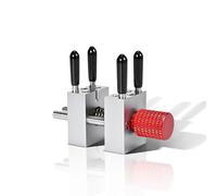 ANSAI PRO Metal Handy Mini Vise Vice Grip Width 0.78inch - 1.18inch Ajustable for Gundam Military Model Hobby Craft Jewelry, Watch,Electronics (Red)