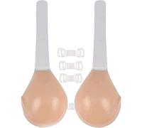 ANSAIR Invisilift Bra, Invisible Adhesive Bra for Women, Conceal Lift Bra Adhesive Conceal Tape (Color : With Snap, Size : DD)