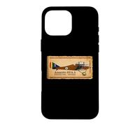 Ansaldo SVA.5 Italian WWI Aircraft Vintage Aviation Diagram Case for iPhone 16 Pro Max