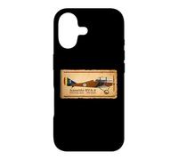 Ansaldo SVA.5 Italian WWI Aircraft Vintage Aviation Diagram Case for iPhone 17