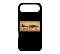 Ansaldo SVA.5 Italian WWI Aircraft Vintage Aviation Diagram Case for iPhone Air