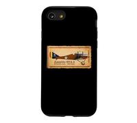 Ansaldo SVA.5 Italian WWI Aircraft Vintage Aviation Diagram Case for iPhone SE (2020) / 7/8
