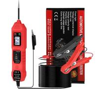 Ansbell Power Circuit Probe Tester 6-24V DC Multifunctional Automotive Circuit Tester Car Test Light, Fuse Test & Voltage/Continuity Tester for Electrical Short Finder, Trailer Light/Break Finder