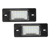Ansbvgn For Bora For Golf 4 5 Wagon For Passat For Touareg Mk1 2Pieces LED Number License Plate Light Lamp Error Free 1J5943021D 1J5943021A