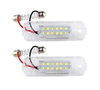Ansbvgn For ML W163 W164 GL X164 R-Class W251 LED License Plate Light Canbus Error Free 6000K White A1638200066 1638200066