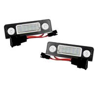 Ansbvgn For Skoda For Octavia Ll Facelift 2009 2010 2011 2012 LED Number License Plate Light Lamps Canbus Error Free 1Z0943021A 1Z0943021B