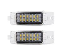 Ansbvgn For Toyota For Harrier Hiace For Highlander Kluger For RAV4 For Lexus RX300 For Scion XB 2x White LED License Number Plate Light