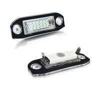 Ansbvgn For Volvo S80 For XC90 S40 For V60 For XC60 For S60 C70 XC70 V70 Xenon White Full LED License Plate Light Number Lamp