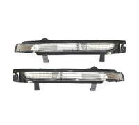 Ansbvgn Mirror Indicator Lamp For Skoda For Octavia 1Z3 For Hatchback 1Z5 For Estate For Superb 3T5 1 Pair Dynamic LED Turn Signal Blinker Mirror Flasher Light 3T0949101(Black)