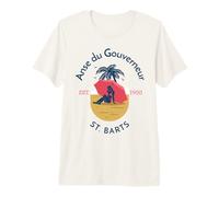 ANSE du Gouverneur Beach St. Barts Premium T-Shirt