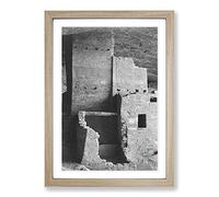 Ansel Adams Mesa Verde National Park in Colorado Framed Print | A2 Oak Framed Wall Art | Ready to Hang | Modern Nature Picture | Living Room Bedroom Lounge Office