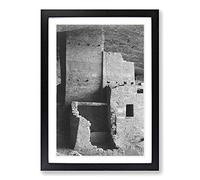 Ansel Adams Mesa Verde National Park in Colorado Framed Print | A2 Oak Framed Wall Art | Ready to Hang | Modern Nature Picture | Living Room Bedroom Lounge Office