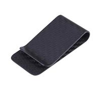 Anself Real Carbon Fiber Clip Glossy Matte Money Business Card Credit Card Holder Clip 7 x 3.8 x 1.2 cm