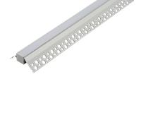 Ansell A/AP/PI/11/20/SI/01 2m Plaster In Ouside Corner IP20 Silver