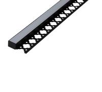 Ansell A/AP/PI/12/20/BL/01 2m Plaster In Edge IP20 Black