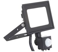 Ansell AEDELED10/WW/PIR Eden LED Floodlight PIR Warm White 3000K 10W Black