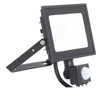 Ansell AEDELED20/CW/PIR Eden LED Floodlight PIR Cool White 4000K 20W Black