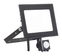 Ansell AEDELED30/WW/PIR Eden LED Floodlight PIR Warm White 3000K 30W Black
