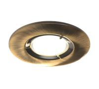 Ansell AEFRD/AB Edge GU10 IP20 Fire Rated Downlight Antique Brass