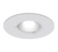Ansell AEFRD/IP65/MW Edge GU10 IP65 Compact Fixed Fire Rated Downlight Matt White, Lamp Not Included