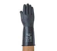 Ansell AlphaTec 38-514 Chemical Resistant Gloves in Butyl, Maximum Protection for Heavy Duty Work, Flexible and Comfortable Design, Industrial PPE Workwear, Latex Free, Size L (1 Pair)