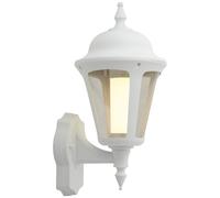 Ansell ALWLLED/WH Latina LED Wall Lantern - White