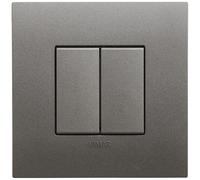 Ansell AOCTO/WS/M Vimar Switches - Metalic