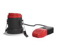 Ansell APRIPAG/1/OCTOW/RGBTW OCTO Prism Pro Anti-Glare 8W IP65 Dimmable CCT Fire Rated LED Downlight WiZ RGBTW 2700K-6500K