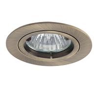 Ansell ATLD/AB Twistlock 50W Antique Brass GU10 Die-Cast Downlight (Lamp Not Included)