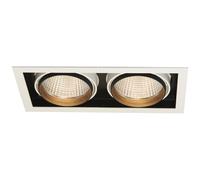 Ansell AULED2/REC/DD3 Unity Rectangular LED Downlight DD3 DALI Dim